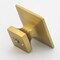 Gliderite Hardware 1-3/8 in. Brass Gold Modern Square Cabinet Knob, 5PK 5101-BG-5 - alternate 4